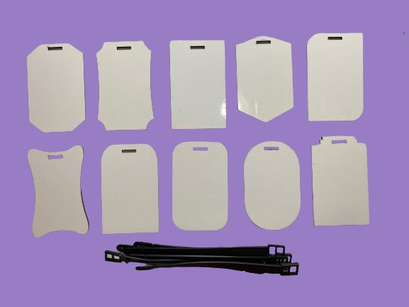 MDF Double Sided Luggage Tag bundle