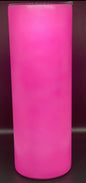 6 pk 20oz Pink Glow in the Dark Sublimation Tumbler