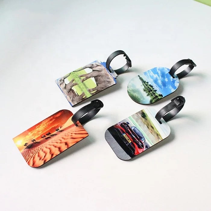 MDF Double Sided Luggage Tag bundle